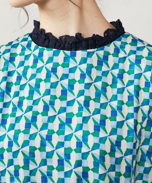 Jocomomola / ホコモモラ ロング・マキシ丈ワンピース | Rojo carmin プリントノースリーブワンピース | 詳細3