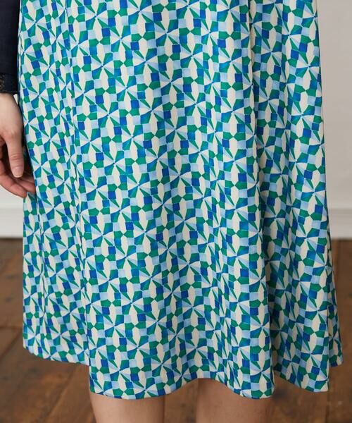 Jocomomola / ホコモモラ ロング・マキシ丈ワンピース | Rojo carmin プリントノースリーブワンピース | 詳細6