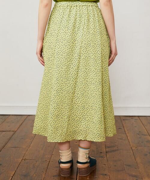 Jocomomola / ホコモモラ ロング・マキシ丈スカート | エンボスドットフレアスカート | 詳細2