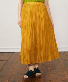 Jocomomola / ホコモモラ ロング・マキシ丈スカート | Balanceo ランダムプリーツスカート
