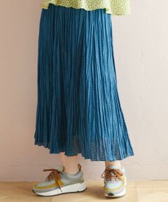 Jocomomola / ホコモモラ ロング・マキシ丈スカート | Balanceo ランダムプリーツスカート