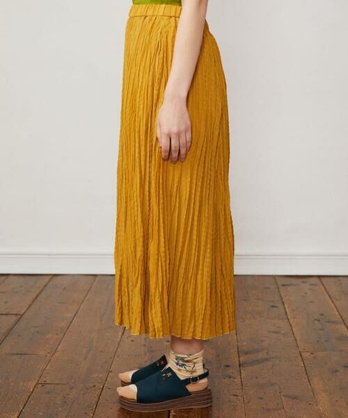 Jocomomola / ホコモモラ ロング・マキシ丈スカート | Balanceo ランダムプリーツスカート | 詳細1
