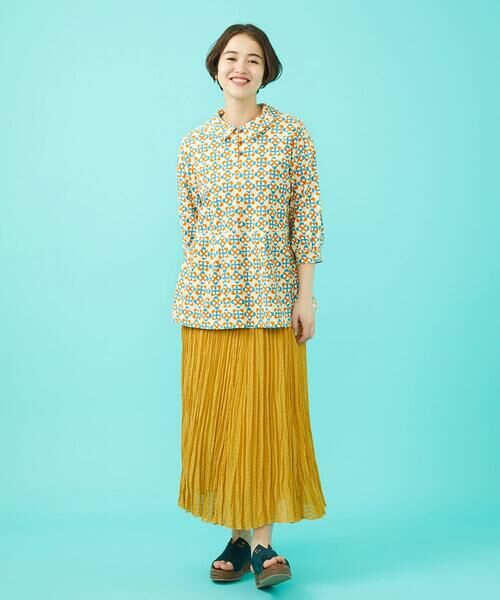 Jocomomola / ホコモモラ ロング・マキシ丈スカート | Balanceo ランダムプリーツスカート | 詳細11