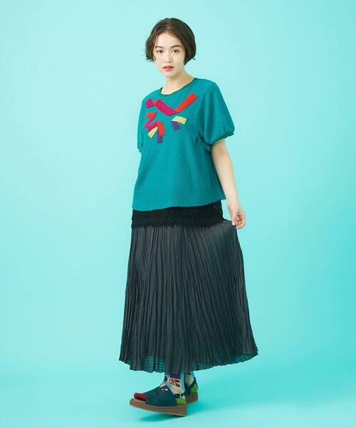 Jocomomola / ホコモモラ ロング・マキシ丈スカート | Balanceo ランダムプリーツスカート | 詳細16
