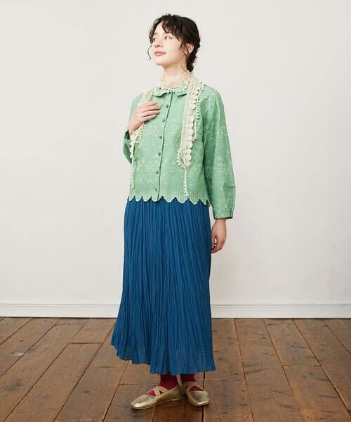 Jocomomola / ホコモモラ ロング・マキシ丈スカート | Balanceo ランダムプリーツスカート | 詳細21