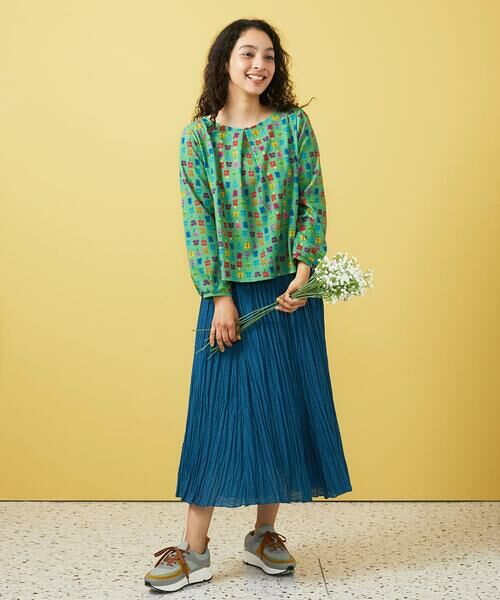 Jocomomola / ホコモモラ ロング・マキシ丈スカート | Balanceo ランダムプリーツスカート | 詳細22