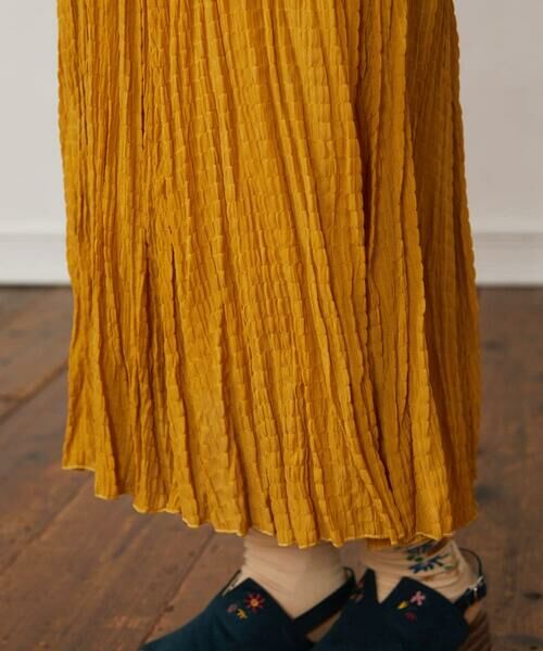 Jocomomola / ホコモモラ ロング・マキシ丈スカート | Balanceo ランダムプリーツスカート | 詳細6