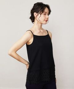 Jocomomola / ホコモモラ タンクトップ | 天竺レースキャミソール