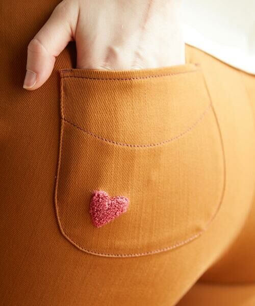 Jocomomola / ホコモモラ チノ・ワークパンツ | Bandera 刺繍ツイルストレッチパンツ | 詳細10