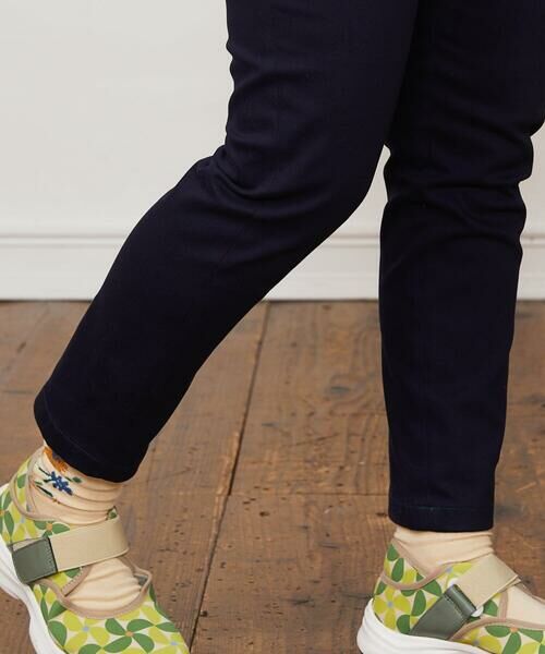 Jocomomola / ホコモモラ チノ・ワークパンツ | Bandera 刺繍ツイルストレッチパンツ | 詳細5