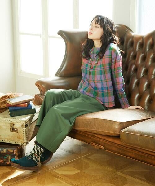 Jocomomola / ホコモモラ その他パンツ | T/Rツイルワイドパンツ | 詳細15