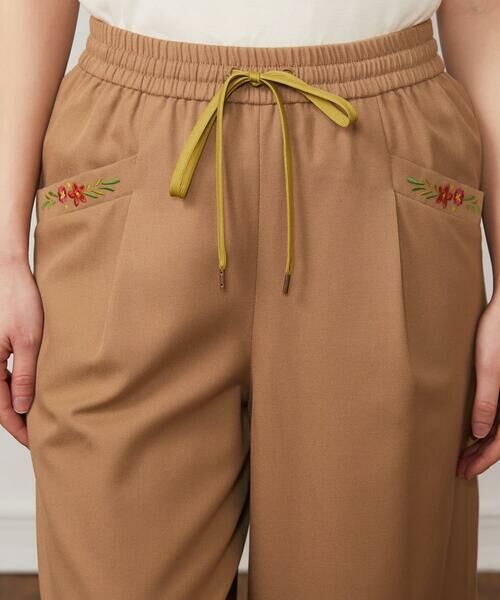 Jocomomola / ホコモモラ その他パンツ | T/Rツイルワイドパンツ | 詳細3