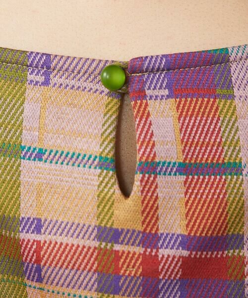 Jocomomola / ホコモモラ ロング・マキシ丈ワンピース | チェックジャカードプルオーバーワンピース | 詳細7