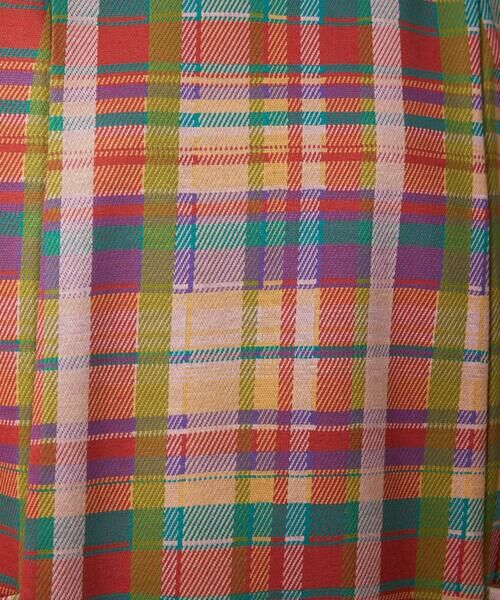 Jocomomola / ホコモモラ ロング・マキシ丈ワンピース | チェックジャカードプルオーバーワンピース | 詳細8