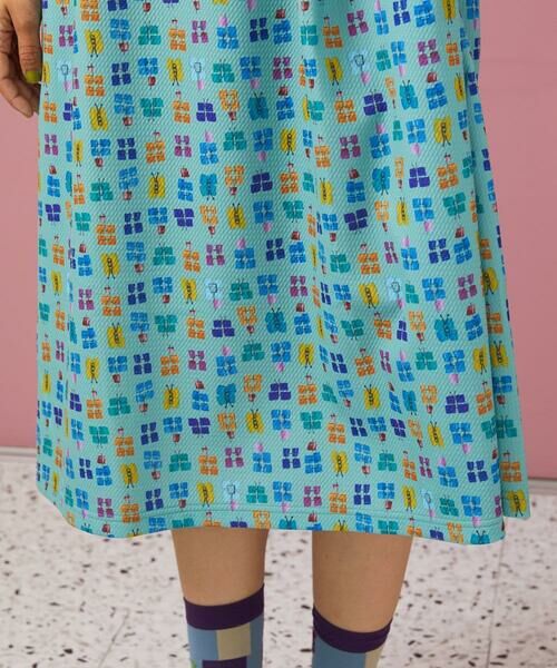 Jocomomola / ホコモモラ ロング・マキシ丈ワンピース | Mariposa 蝶々モチーフプリントワンピース | 詳細5