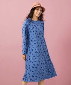 Jocomomola / ホコモモラ ロング・マキシ丈ワンピース | Flor de baile フラワーチェックジャカードワンピース