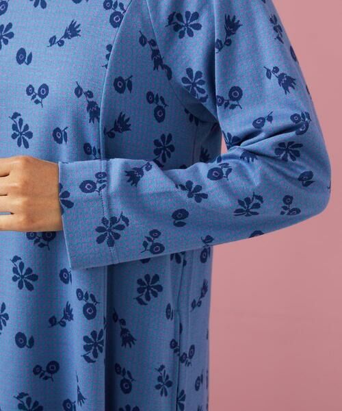 Jocomomola / ホコモモラ ロング・マキシ丈ワンピース | Flor de baile フラワーチェックジャカードワンピース | 詳細5