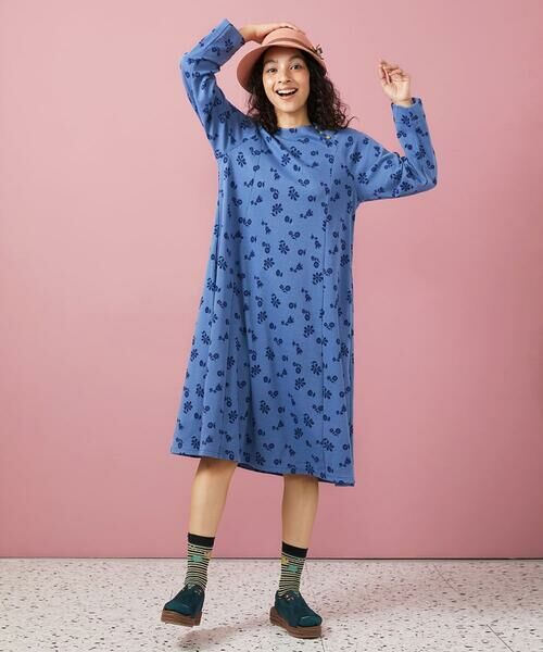 Jocomomola / ホコモモラ ロング・マキシ丈ワンピース | Flor de baile フラワーチェックジャカードワンピース | 詳細9