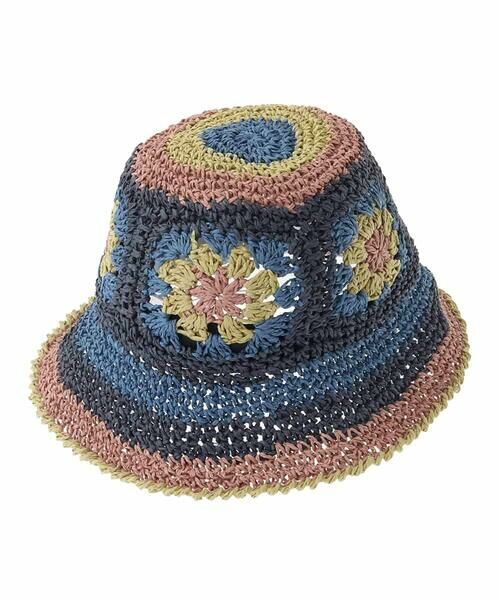 Jocomomola / ホコモモラ キャップ | フラワークロッシェペーパーハット | 詳細1