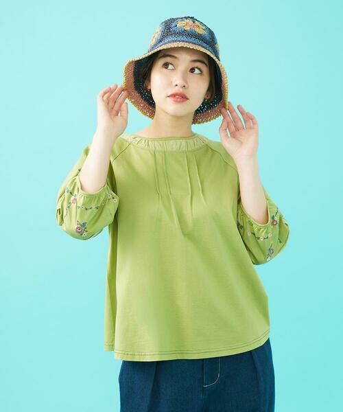 Jocomomola / ホコモモラ キャップ | フラワークロッシェペーパーハット | 詳細9