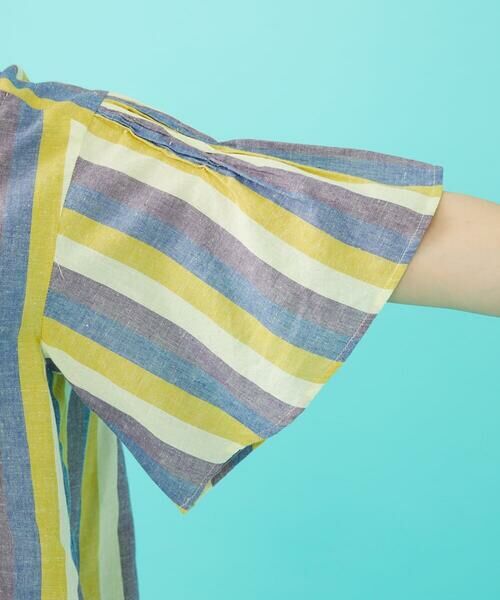 Jocomomola / ホコモモラ シャツ・ブラウス | Raya スモッキングストライプブラウス | 詳細6