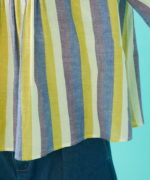 Jocomomola / ホコモモラ シャツ・ブラウス | Raya スモッキングストライプブラウス | 詳細7