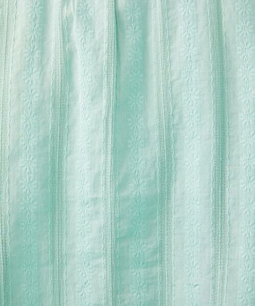 Jocomomola / ホコモモラ シャツ・ブラウス | フラワードビー バンドカラー半袖ブラウス | 詳細7