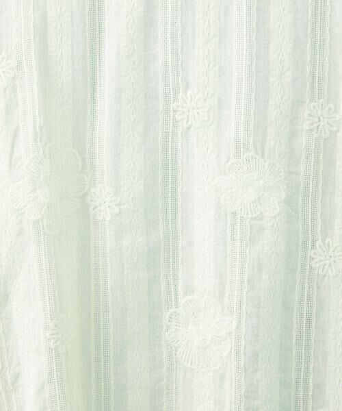 Jocomomola / ホコモモラ シャツ・ブラウス | フラワードビー フラットカラー半端袖ブラウス | 詳細8