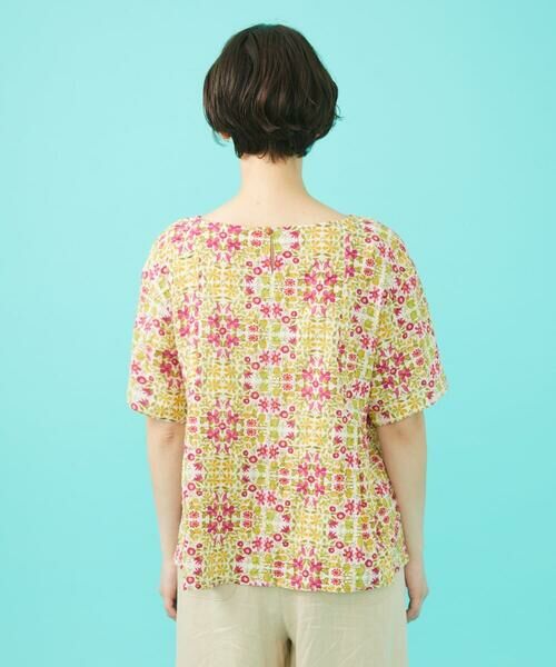 Jocomomola / ホコモモラ シャツ・ブラウス | 【日本製】Rosa flamenco フラワープリントタックブラウス | 詳細2