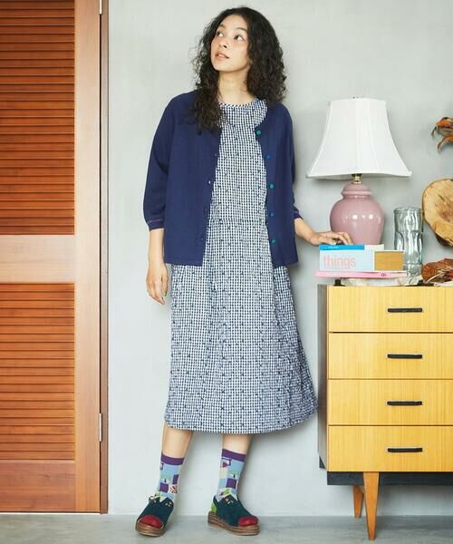 Jocomomola / ホコモモラ ロング・マキシ丈ワンピース | フラワーステッチローンワンピース | 詳細16