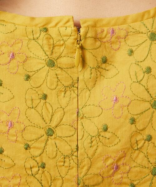 Jocomomola / ホコモモラ ロング・マキシ丈ワンピース | フラワーステッチローンワンピース | 詳細8