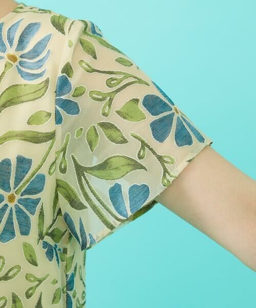 Jocomomola / ホコモモラ ロング・マキシ丈ワンピース | オパールプリントフラワーワンピース | 詳細4