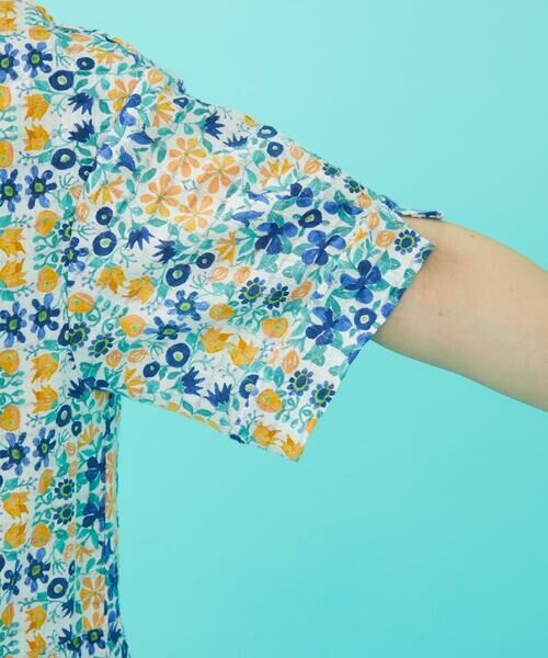 Jocomomola / ホコモモラ ロング・マキシ丈ワンピース | 【日本製】Rosa flamenco フラワープリントタックワンピース | 詳細5