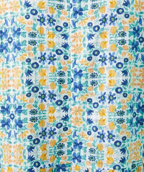 Jocomomola / ホコモモラ ロング・マキシ丈ワンピース | 【日本製】Rosa flamenco フラワープリントタックワンピース | 詳細9