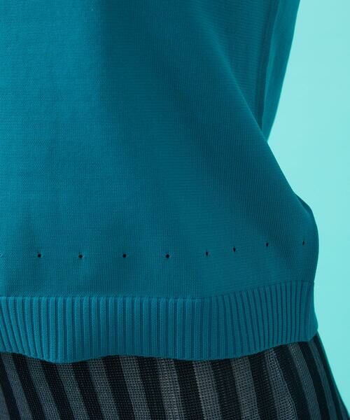 Jocomomola / ホコモモラ ニット・セーター | フラワーモチーフノースリーブニット | 詳細6