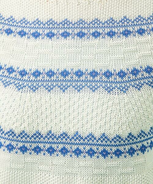 Jocomomola / ホコモモラ ニット・セーター | 【日本製】Raiz ホールガーメントプルオーバーサマーニット | 詳細12