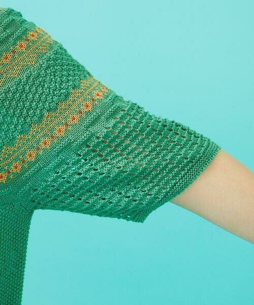 Jocomomola / ホコモモラ ニット・セーター | 【日本製】Raiz ホールガーメントプルオーバーサマーニット | 詳細5