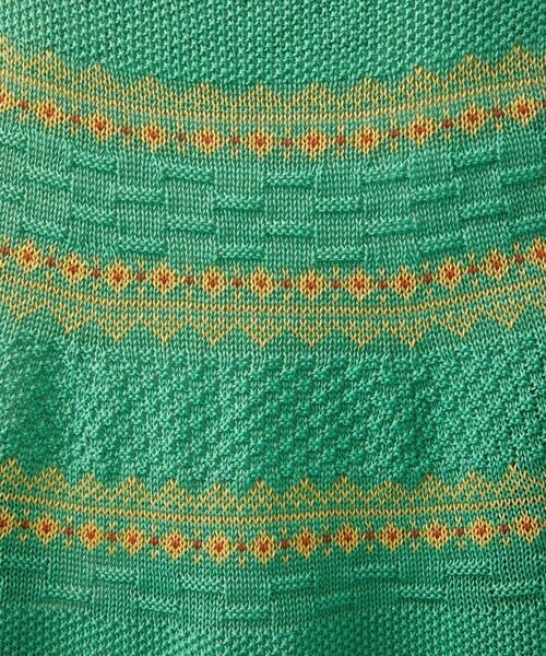 Jocomomola / ホコモモラ ニット・セーター | 【日本製】Raiz ホールガーメントプルオーバーサマーニット | 詳細7