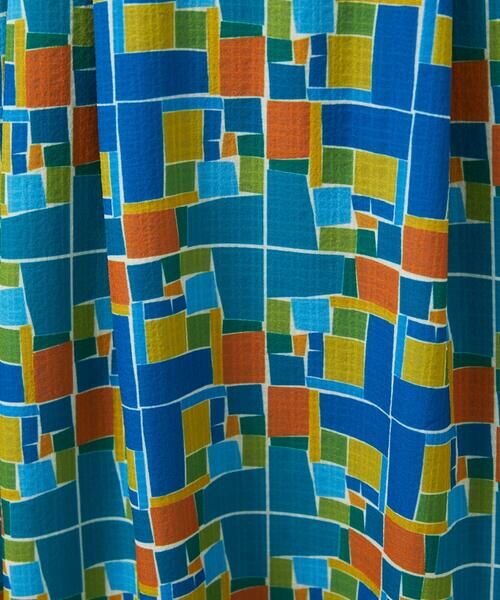 Jocomomola / ホコモモラ ロング・マキシ丈スカート | Amarillo lima プリントサイドリボンスカート | 詳細8