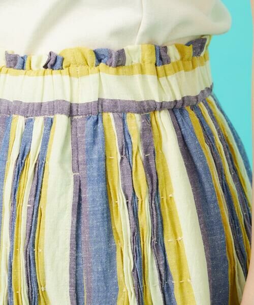 Jocomomola / ホコモモラ ロング・マキシ丈スカート | Raya スモッキングストライプスカート | 詳細12