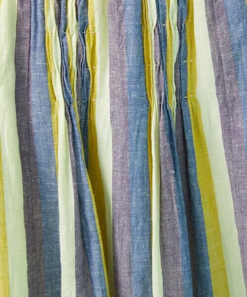 Jocomomola / ホコモモラ ロング・マキシ丈スカート | Raya スモッキングストライプスカート | 詳細13