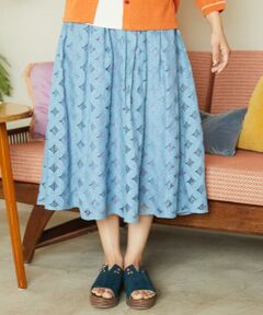 Jocomomola / ホコモモラ ロング・マキシ丈スカート | Flor 総レーススカート