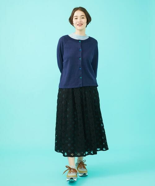 Jocomomola / ホコモモラ ロング・マキシ丈スカート | Flor 総レーススカート | 詳細15