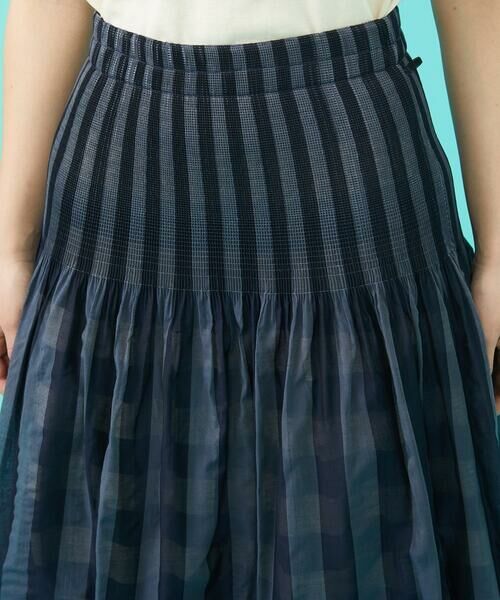 Jocomomola / ホコモモラ ロング・マキシ丈スカート | 【2WAY】リバーシブルジャカードチェックスカート | 詳細13