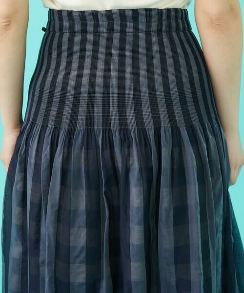 Jocomomola / ホコモモラ ロング・マキシ丈スカート | 【2WAY】リバーシブルジャカードチェックスカート | 詳細16