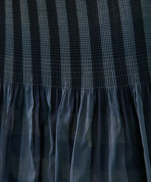 Jocomomola / ホコモモラ ロング・マキシ丈スカート | 【2WAY】リバーシブルジャカードチェックスカート | 詳細17