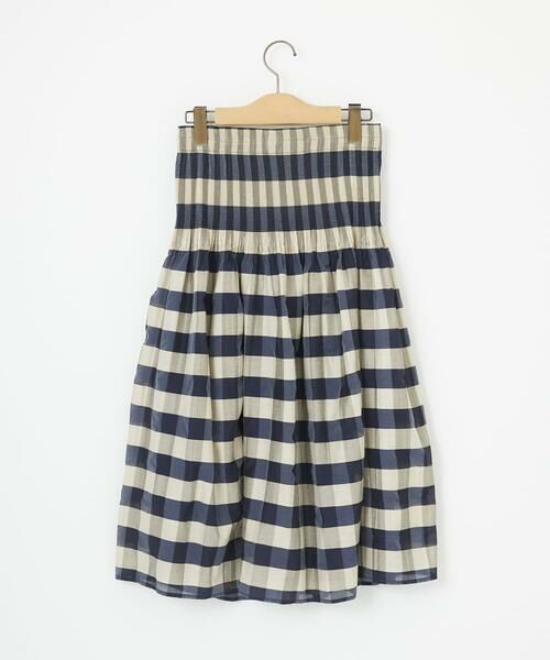 Jocomomola / ホコモモラ ロング・マキシ丈スカート | 【2WAY】リバーシブルジャカードチェックスカート | 詳細23