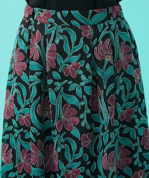 Jocomomola / ホコモモラ ロング・マキシ丈スカート | オパールプリントフラワーフレアスカート | 詳細3