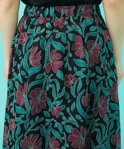 Jocomomola / ホコモモラ ロング・マキシ丈スカート | オパールプリントフラワーフレアスカート | 詳細6