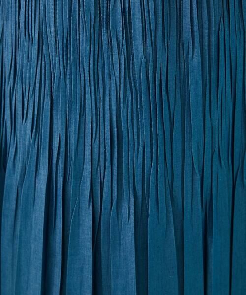 Jocomomola / ホコモモラ ロング・マキシ丈スカート | 【日本製】デニムプリーツスカート | 詳細8